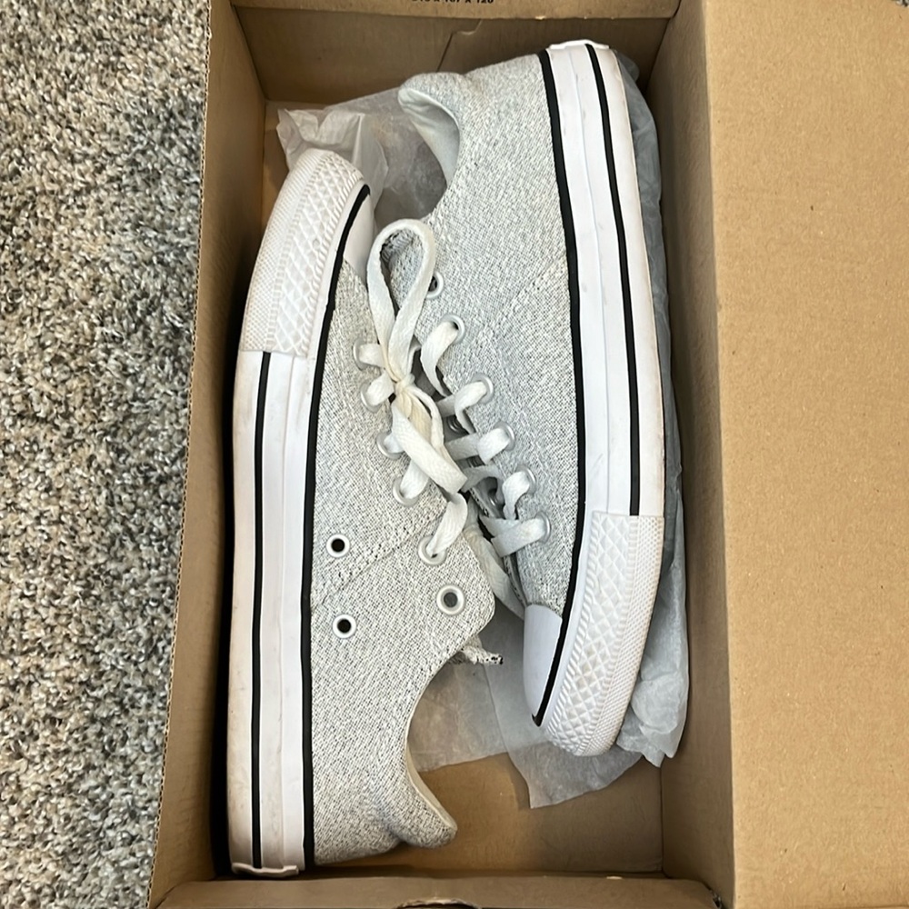 Women’s Converse - Size 7.5 - Speckled grey/white/black